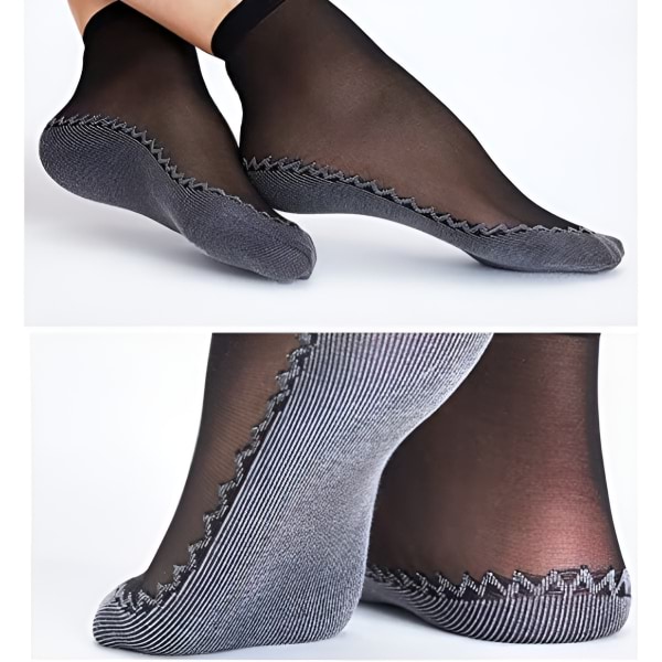 Calzini Invisibili Donna Sofier - 6 Paia Antiscivolo, Taglio Ultra Basso Per Scarpe Aperte E Sneakers - Foto 1