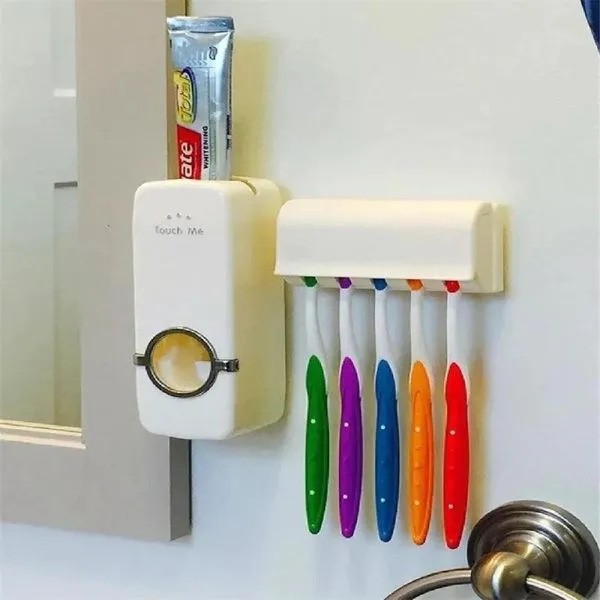 Portaspazzolino da bagno Smart Disinfection, dispenser automatico di