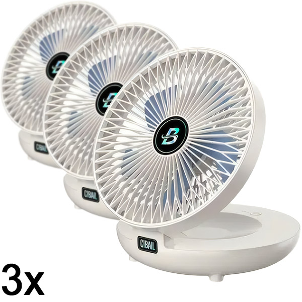 3x Mini ventilatore portatile | AIRCOLIO