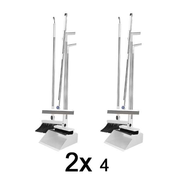 2x Scopa autopulente (4 pezzi/set) | BROOMZI