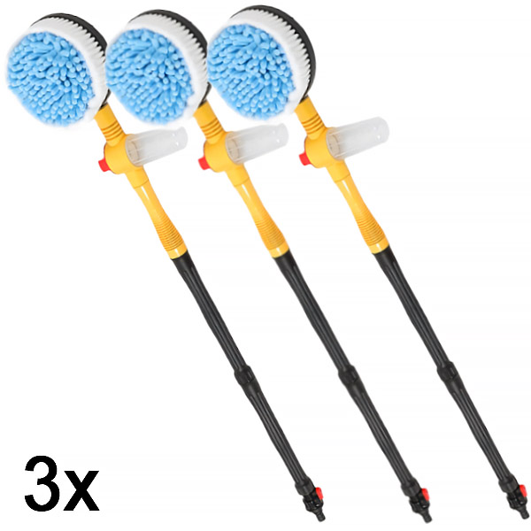 3x Mop per auto 2in1 con rotazione | CARMOPRI