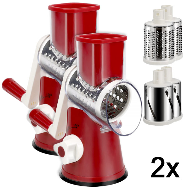 2x Tagliaverdure 3 in 1 Affettatrice Tritatutto | CUTERO