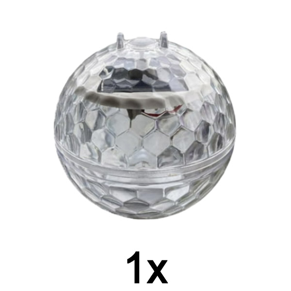 1x Palla da Discoteca Solare DISCOGLO – Illuminazione Elegante e Divertente per Ogni Spazio! | DISCOGLO