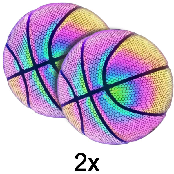 2x Palla da basket luminosa | FLASHBALL
