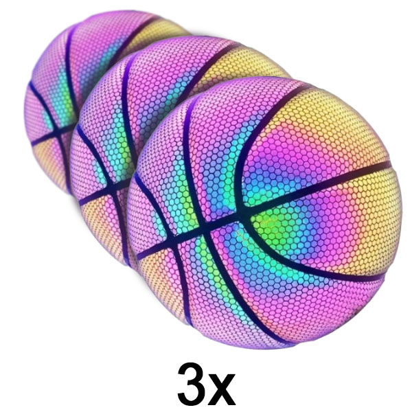 3x Palla da basket luminosa | FLASHBALL