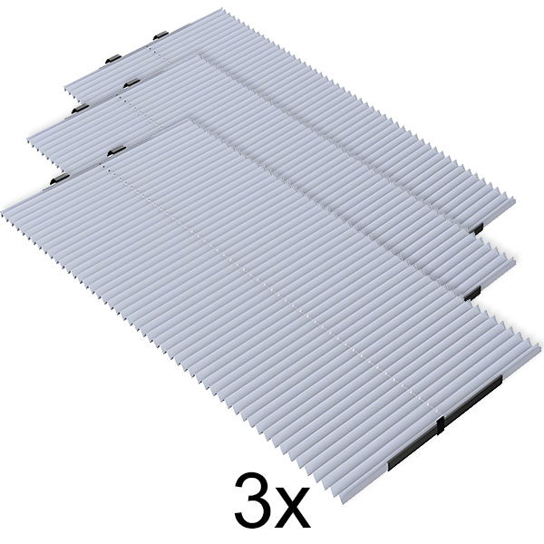 3x Schermo anti-UV per auto GLADESHADE