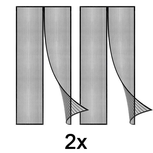2x Zanzariera magnetica per porte | INSECTPROTECT