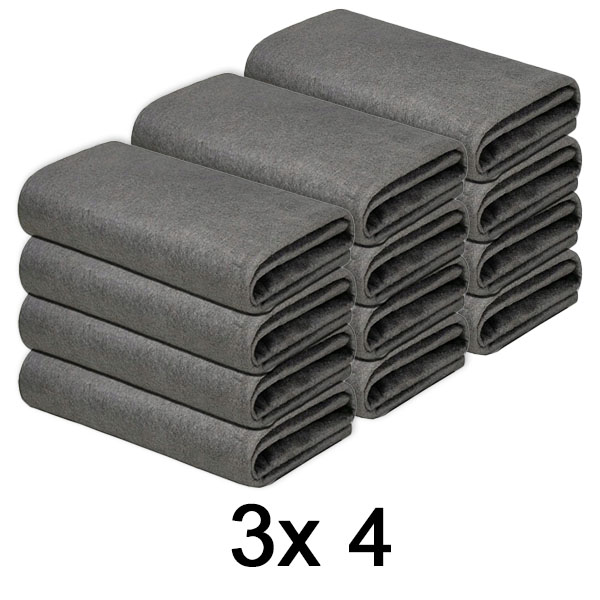 3x Panno in microfibra (4 pezzi) | MICROWIPE