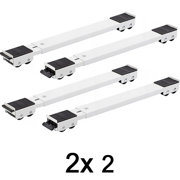 2x Base per spostare mobili MOVEJET