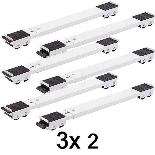 3x Base per spostare mobili MOVEJET