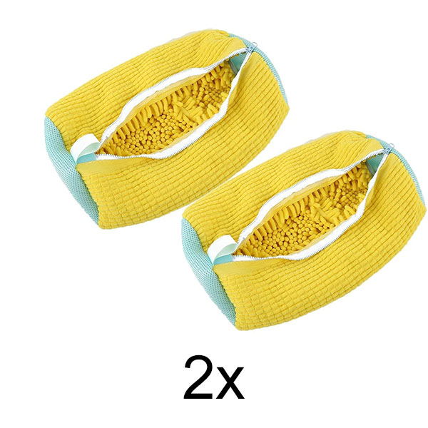 2x Sacchetto per il lavaggio delle scarpe in microfibra | SHOEPURE