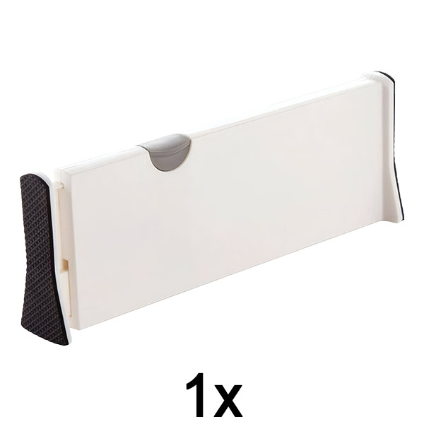 1x Divisore regolabile per cassetti o scaffali | DIVISERINO