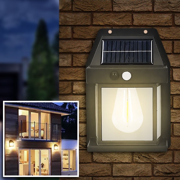 PIKOY Luci Solari Da Esterno Con Sensore Di Movimento - 246 LED, 2000 Lumen, 3 Modalità, Impermeabili Per Giardino E Sicurezza