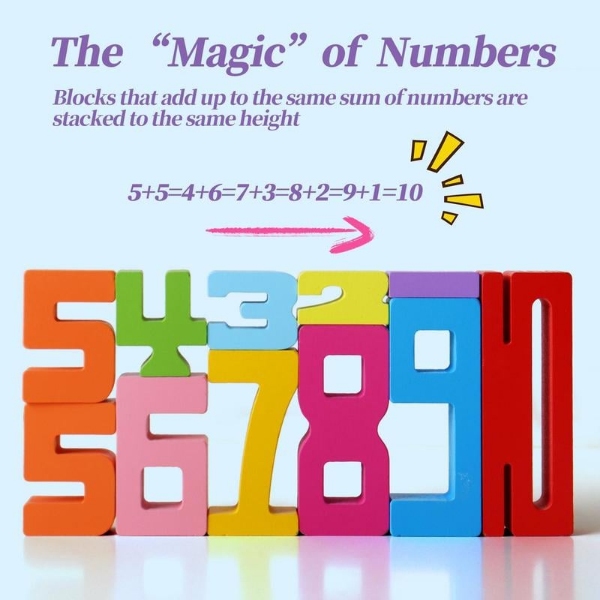 BLOCCHI NUMERICI AMICI giocosi blocchi numerici uno e due peluche set