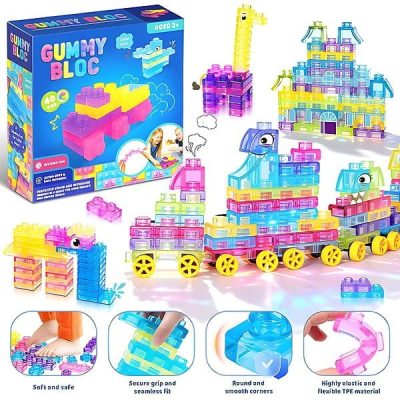 Blocchi impilabili morbidi e gommosi | JELLYFUN